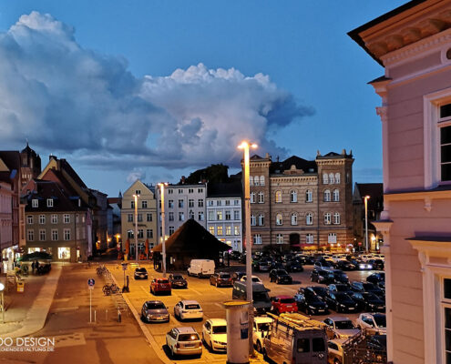 Karoo Mediengestaltung Fotografie Stralsund City Night
